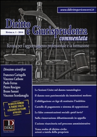 Diritto e giurisprudenza commentata - Vol. 1 - Librerie.coop
