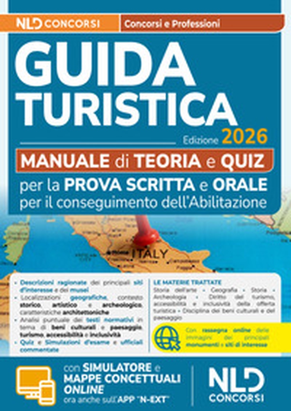 Esame abilitazione guida turistica 2026. Manuale per la prova scritta e orale - Librerie.coop