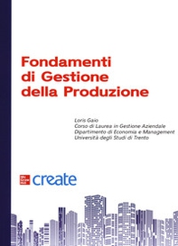 Fondamenti di gestione della produzione - Librerie.coop