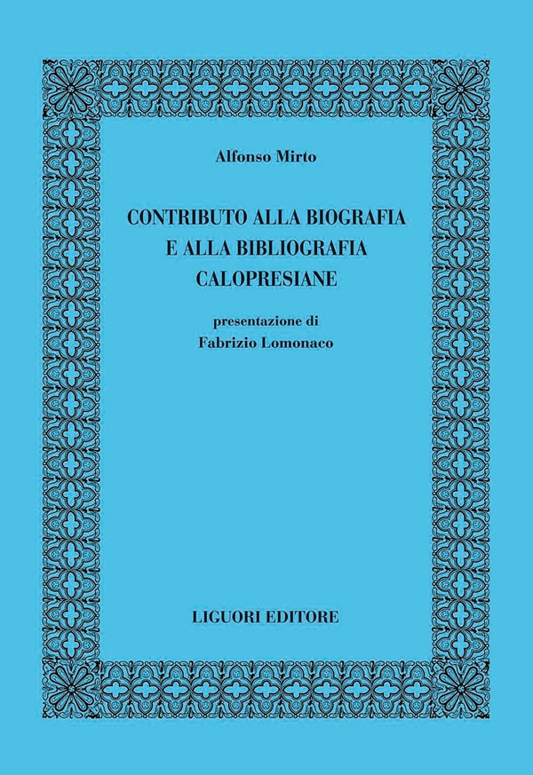 Contributo alla biografia e alla bibliografia calopresiane - Librerie.coop Contributo alla biografia e alla bibliografia calopresiane - Librerie.coop