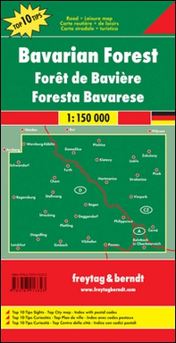 Bavarian forest 1:150.000 - Librerie.coop