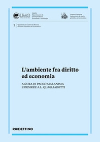 L'ambiente fra diritto ed economia - Librerie.coop L'ambiente fra diritto ed economia - Librerie.coop