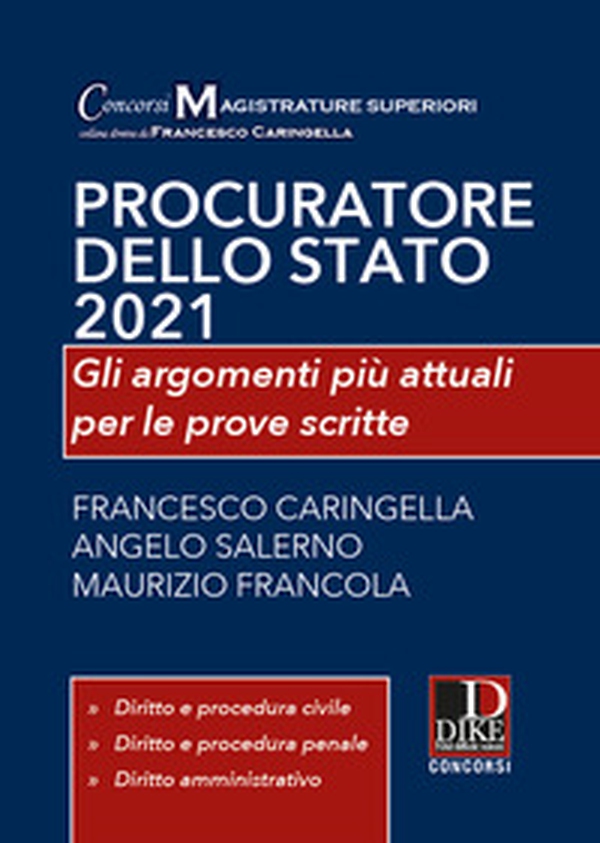 Procuratore dello Stato 2021. Gli argomenti più attuali per le prove scritte - Librerie.coop Procuratore dello Stato 2021. Gli argomenti più attuali per le prove scritte - Librerie.coop