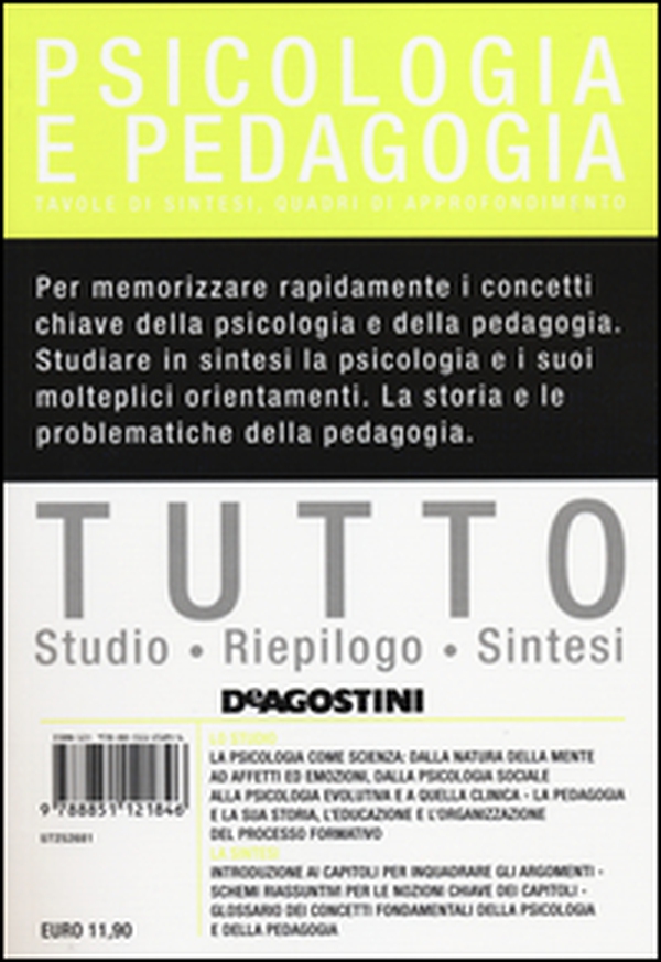 Tutto psicologia e pedagogia - Librerie.coop Tutto psicologia e pedagogia - Librerie.coop