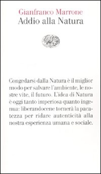 Addio alla natura - Librerie.coop Addio alla natura - Librerie.coop