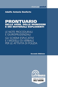 Prontuario delle armi, delle munizioni e dei materiali esplodenti - Librerie.coop