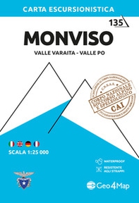 Monviso. Valle Varaita, Valle Po 1:25.000 - Librerie.coop