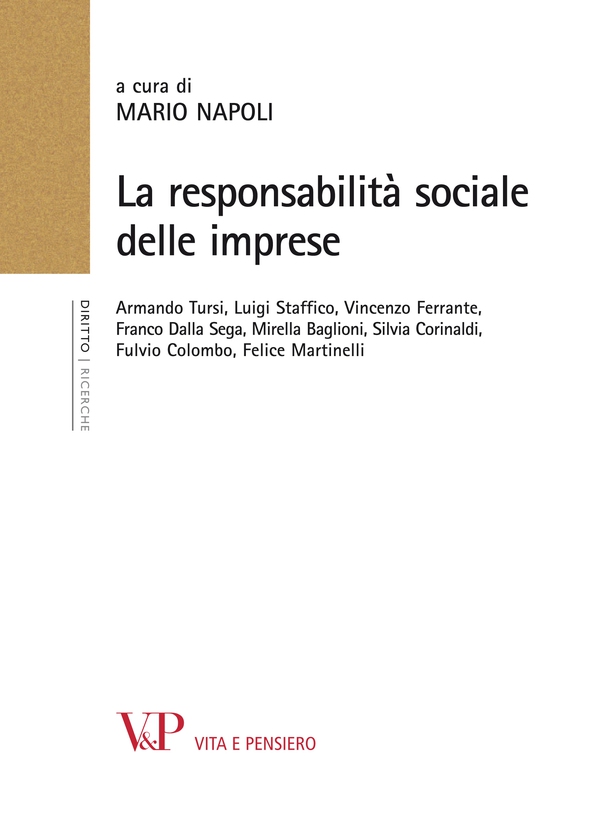 La responsabilità sociale delle imprese - Librerie.coop La responsabilità sociale delle imprese - Librerie.coop