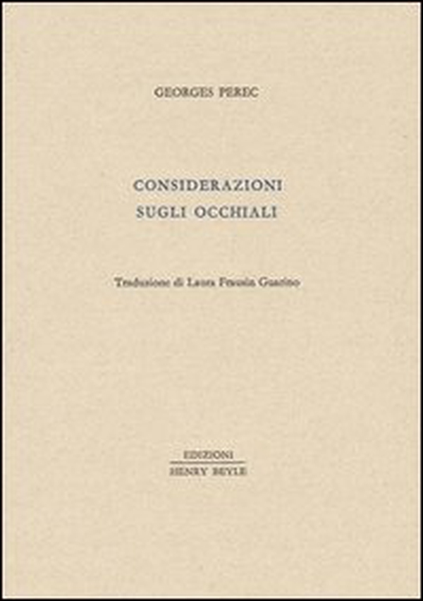 Considerazioni sugli occhiali - Librerie.coop Considerazioni sugli occhiali - Librerie.coop