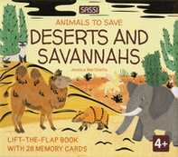 Deserts and savannahs. Animals to save - Librerie.coop Deserts and savannahs. Animals to save - Librerie.coop