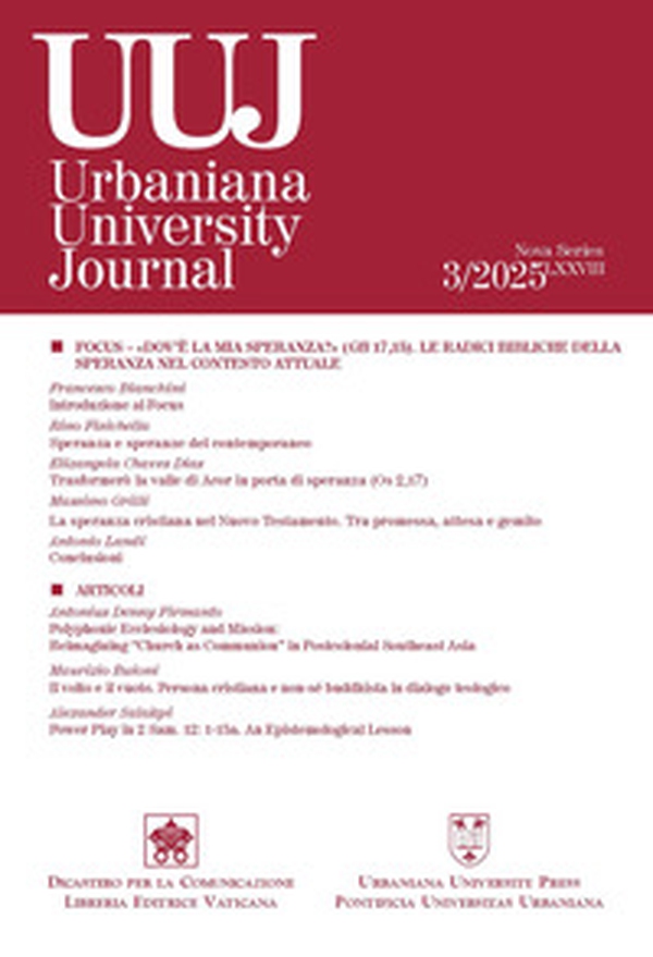 Urbaniana University Journal - Vol. 3 - Librerie.coop