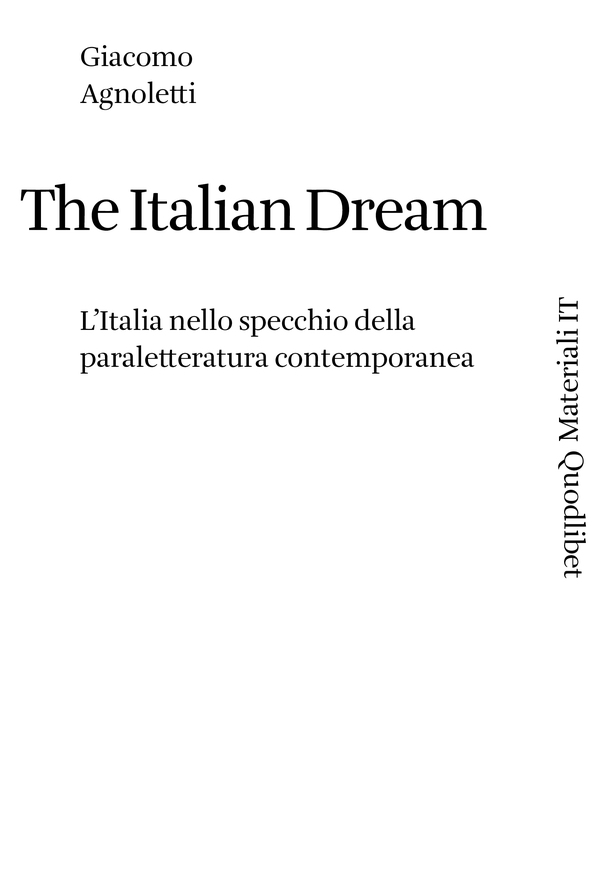 The Italian Dream - Librerie.coop The Italian Dream - Librerie.coop