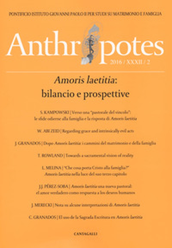 Anthropotes. Rivista di studi sulla persona e la famiglia - Librerie.coop Anthropotes. Rivista di studi sulla persona e la famiglia - Librerie.coop