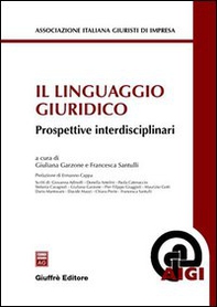 Il linguaggio giuridico. Prospettive interdisciplinari - Librerie.coop
