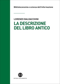 La descrizione del libro antico - Librerie.coop La descrizione del libro antico - Librerie.coop