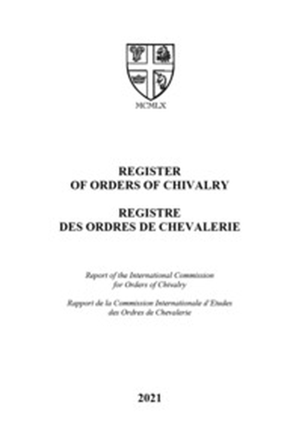 Register or orders of chivalry-Registre des ordres de chevalerie - Librerie.coop