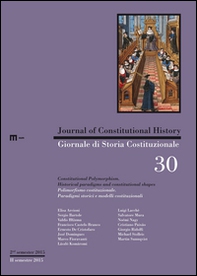 Giornale di storia costituzionale. Ediz. italiana e inglese - Vol. 30 - Librerie.coop
