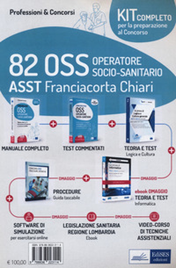 Kit concorso 82 OSS ASST Franciacorta Chiari - Librerie.coop Kit concorso 82 OSS ASST Franciacorta Chiari - Librerie.coop