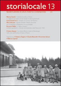 Storia locale. Quaderni pistoiesi di cultura moderna e contemporanea - Librerie.coop