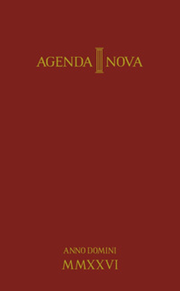 Agenda nova 2026. Anno domini MMXXVI - Librerie.coop