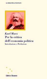Per la critica dell'economia politica - Librerie.coop