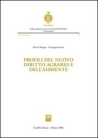 Profili del nuovo diritto agrario e dell'ambiente - Librerie.coop