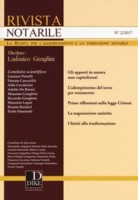 Rivista notarile - Vol. 2 - Librerie.coop