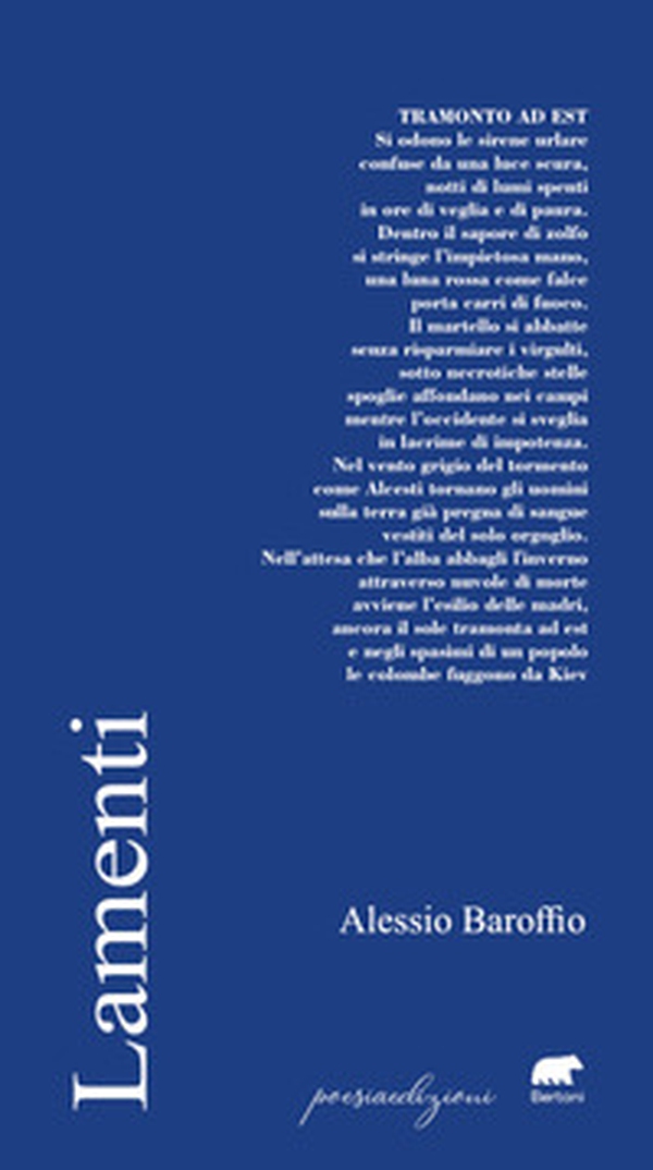 Lamenti - Librerie.coop Lamenti - Librerie.coop