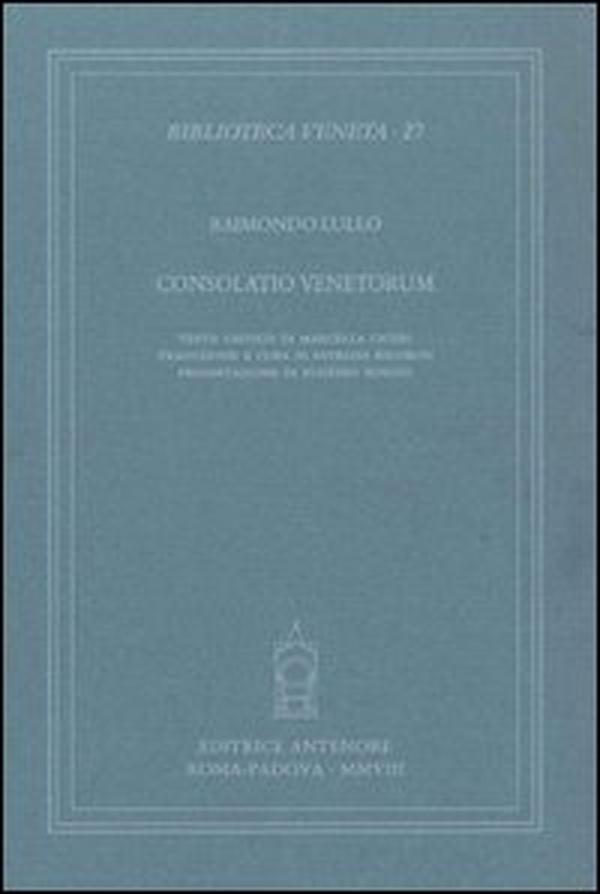Consolatio venetorum - Librerie.coop Consolatio venetorum - Librerie.coop