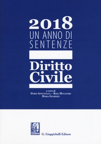 2018. Un anno di sentenze. Dritto civile - Librerie.coop