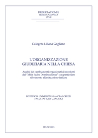 L'organizzazione giudiziaria nella Chiesa - Librerie.coop