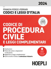 Codice di procedura civile 2024 - Librerie.coop