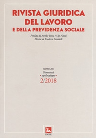 Rivista giuridica del lavoro e della previdenza sociale - Vol. 2 - Librerie.coop