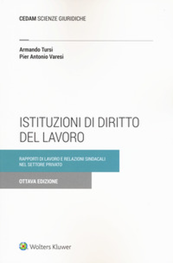 Istituzioni di diritto del lavoro. Rapporti di lavoro e relazioni sindacali nel settore privato - Librerie.coop Istituzioni di diritto del lavoro. Rapporti di lavoro e relazioni sindacali nel settore privato - Librerie.coop