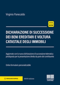 Dichiarazione di successione dei beni ereditari e voltura catastale degli immobili - Librerie.coop