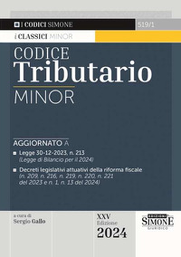 Codice tributario. Ediz. minor - Librerie.coop Codice tributario. Ediz. minor - Librerie.coop