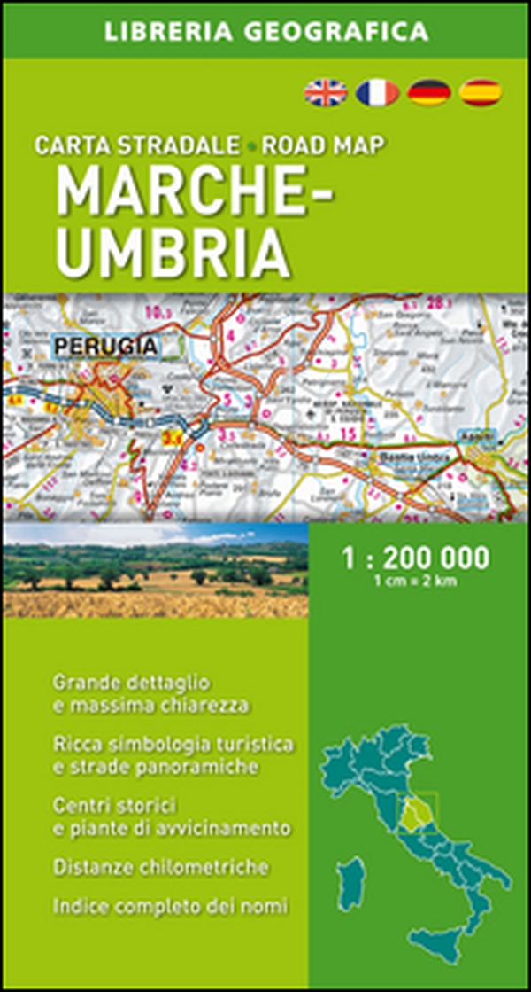Marche-Umbria 1:200.000 - Librerie.coop Marche-Umbria 1:200.000 - Librerie.coop