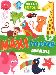 Animaletti. Maxi sticker. Con adesivi - Librerie.coop