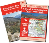 Valle di Champorcher Parco Mont Avic 1:25000 - Librerie.coop
