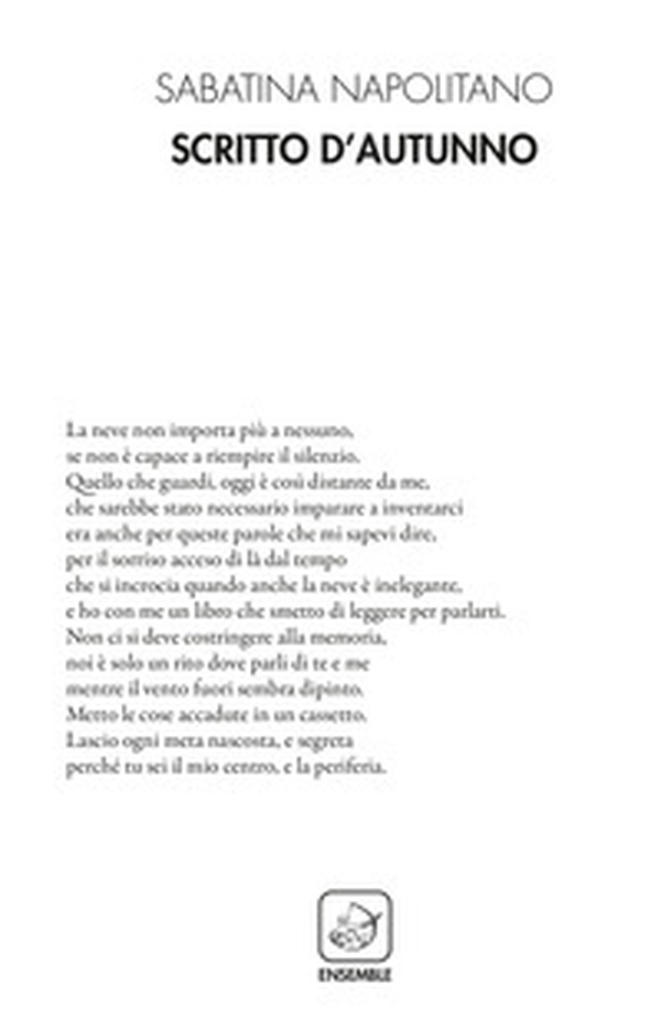Scritto d'autunno - Librerie.coop