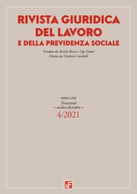 Rivista giuridica del lavoro e della previdenza sociale - Vol. 4 - Librerie.coop