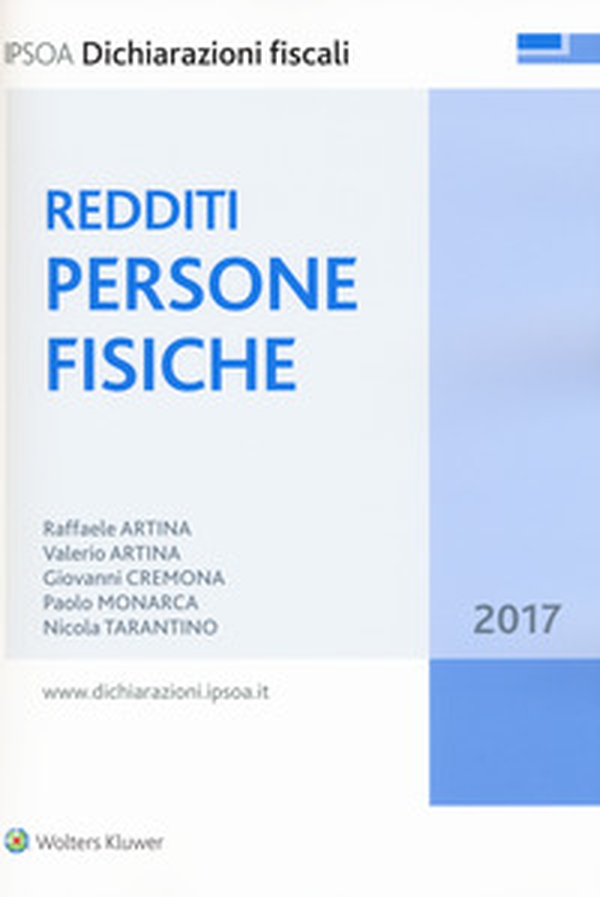 Redditi persone fisiche 2017 - Librerie.coop Redditi persone fisiche 2017 - Librerie.coop