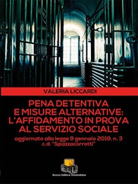 Pena detentiva e misure alternative: l'affidamento in prova al servizio sociale. Aggiornato alla legge 9 gennaio 2019, n. 3 c.d. «Spazzacorrotti» - Librerie.coop Pena detentiva e misure alternative: l'affidamento in prova al servizio sociale. Aggiornato alla legge 9 gennaio 2019, n. 3 c.d. «Spazzacorrotti» - Librerie.coop