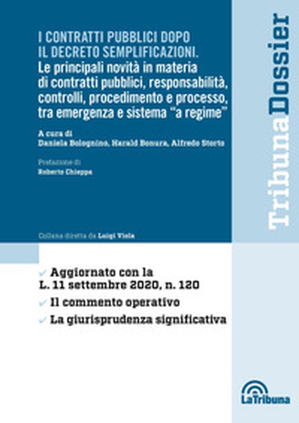 I contratti pubblici dopo il decreto semplificazioni - Librerie.coop I contratti pubblici dopo il decreto semplificazioni - Librerie.coop