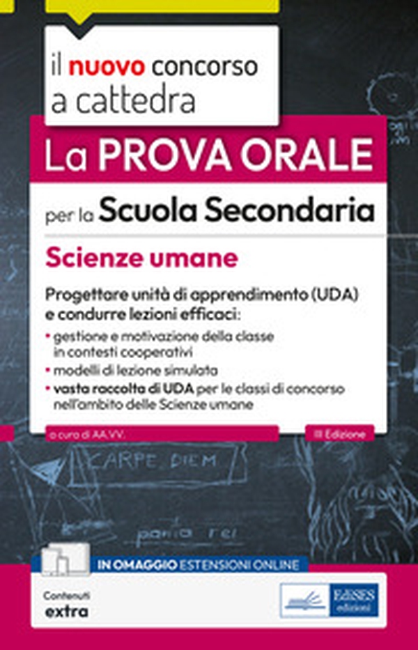 Il nuovo concorso a cattedra. Scienze umane nella scuola secondaria. La prova orale - Librerie.coop Il nuovo concorso a cattedra. Scienze umane nella scuola secondaria. La prova orale - Librerie.coop