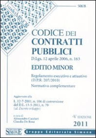 Codice dei contratti pubblici. Ediz. minore - Librerie.coop