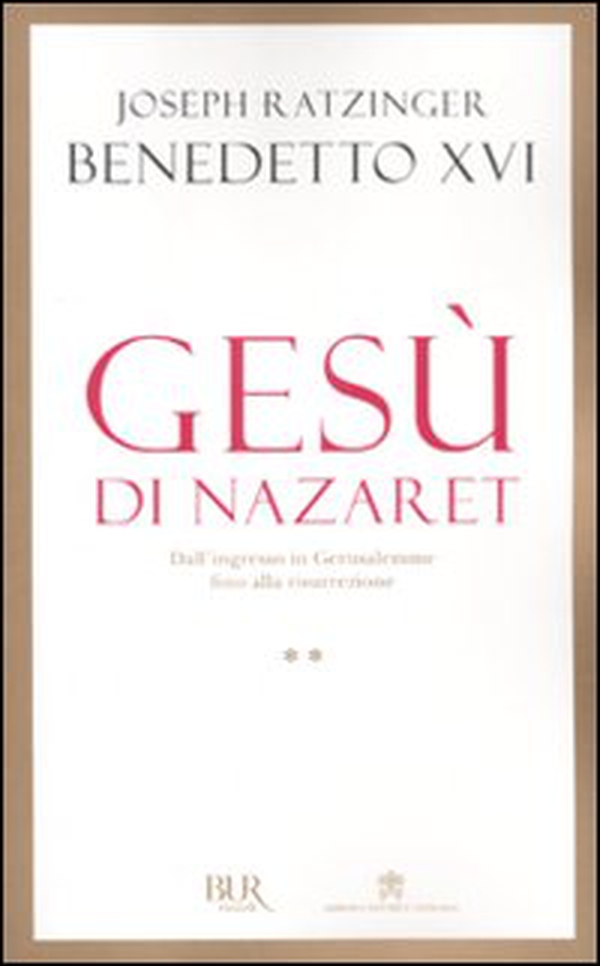 Gesù di Nazaret. Dall'ingresso a Gerusalemme fino alla risurrezione - Librerie.coop Gesù di Nazaret. Dall'ingresso a Gerusalemme fino alla risurrezione - Librerie.coop