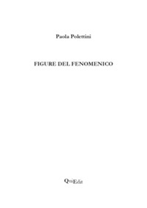 Figure del fenomenico - Librerie.coop Figure del fenomenico - Librerie.coop