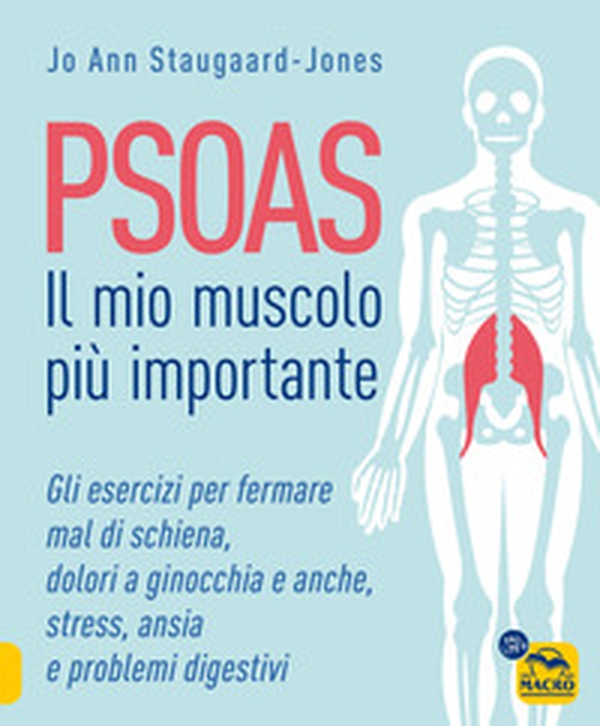 Psoas. Il mio muscolo più importante. Gli esercizi per fermare il mal di schiena, dolori a ginocchia e anche, stress, ansia e problemi digestivi - Librerie.coop Psoas. Il mio muscolo più importante. Gli esercizi per fermare il mal di schiena, dolori a ginocchia e anche, stress, ansia e problemi digestivi - Librerie.coop