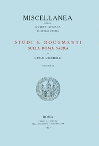 Studi e documenti sulla Roma sacra - Librerie.coop